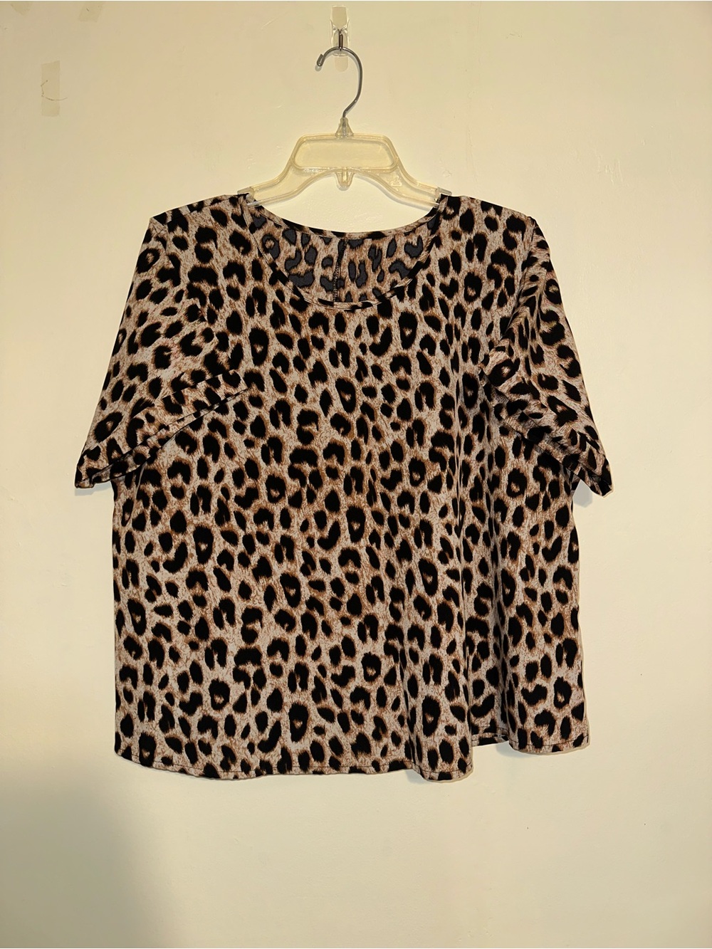 Leopard print blouse